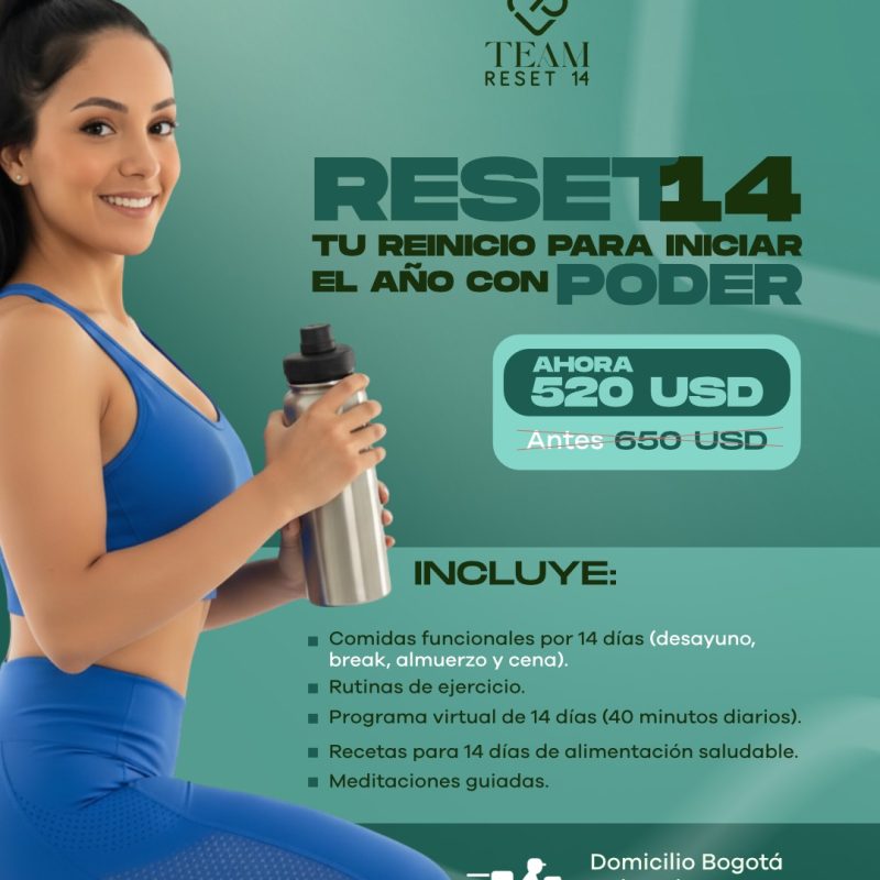 PLAN RESET CON ALIMENTACIÓN